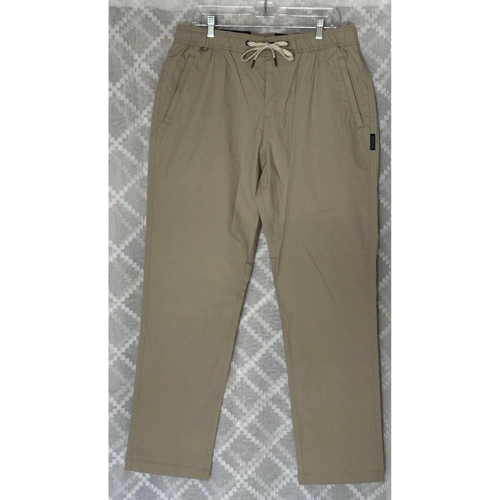 Baja Llama‎ Vagabond Pants Mens XL Tan Ripstop Performance Hiking Utility